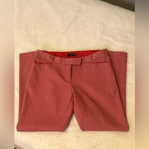 Red dress pants